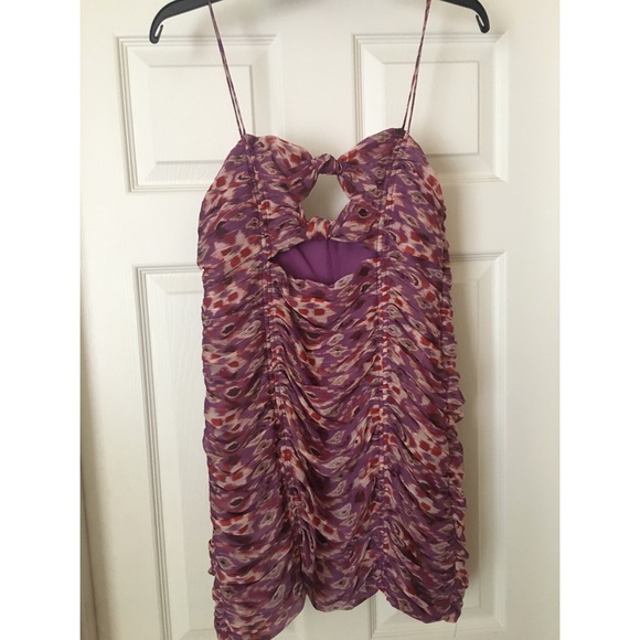 Zara Dresses & Skirts - ZARA Printed Dress With Draping M NWT